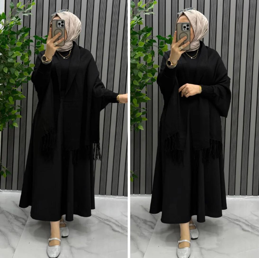 Women fleece shawls ready to wear