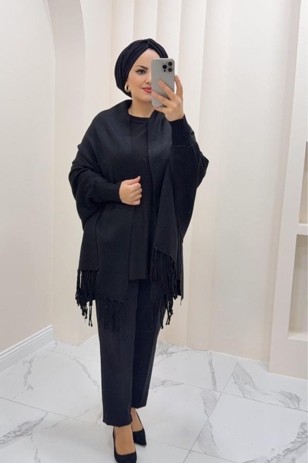 Women fleece shawls ready to wear