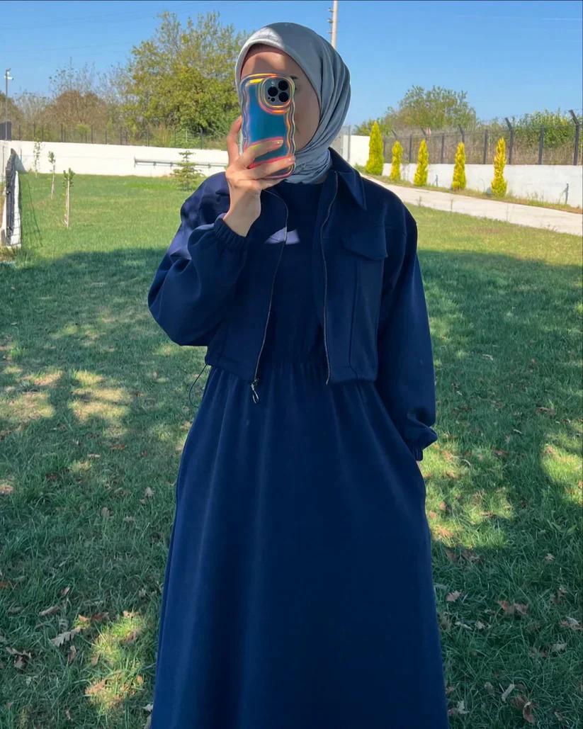 Winter wool Zipper Coati Maxi