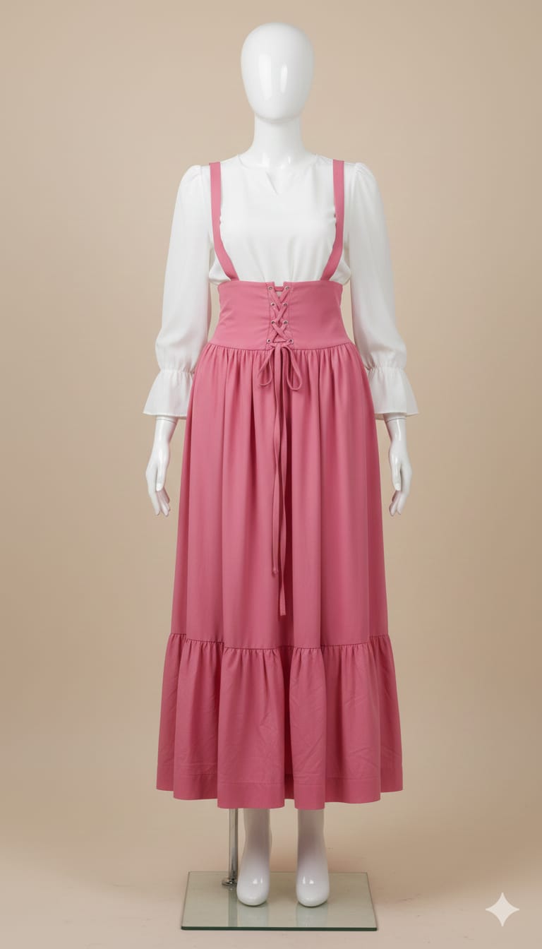 Elegant Pinafore Dress