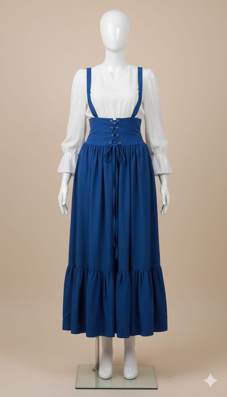 Elegant Pinafore Dress