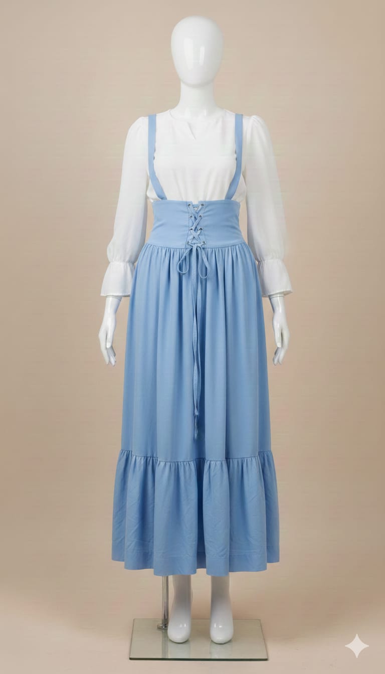Elegant Pinafore Dress