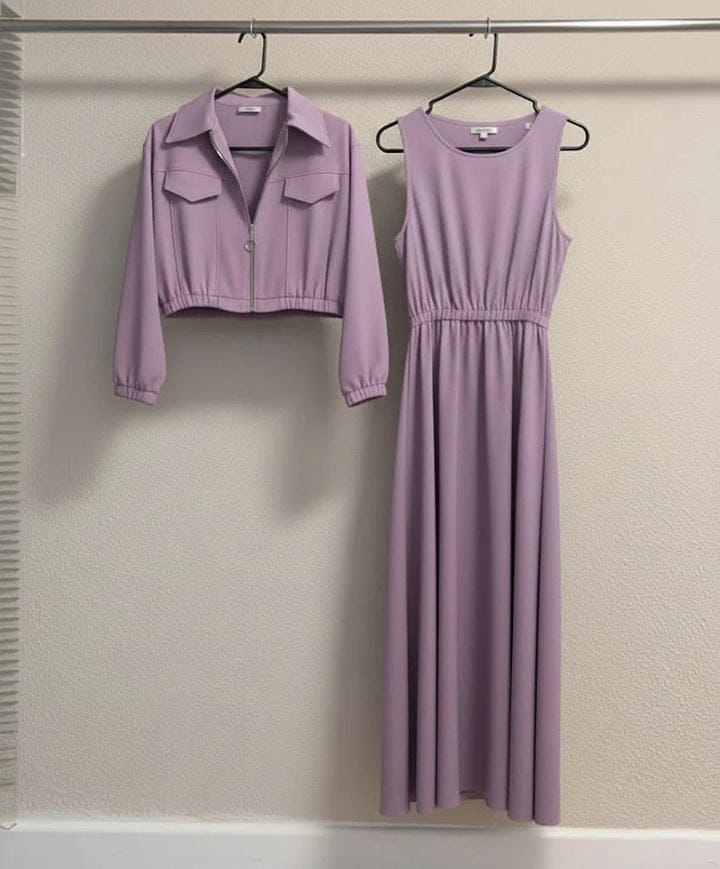 Winter wool Zipper Coati Maxi