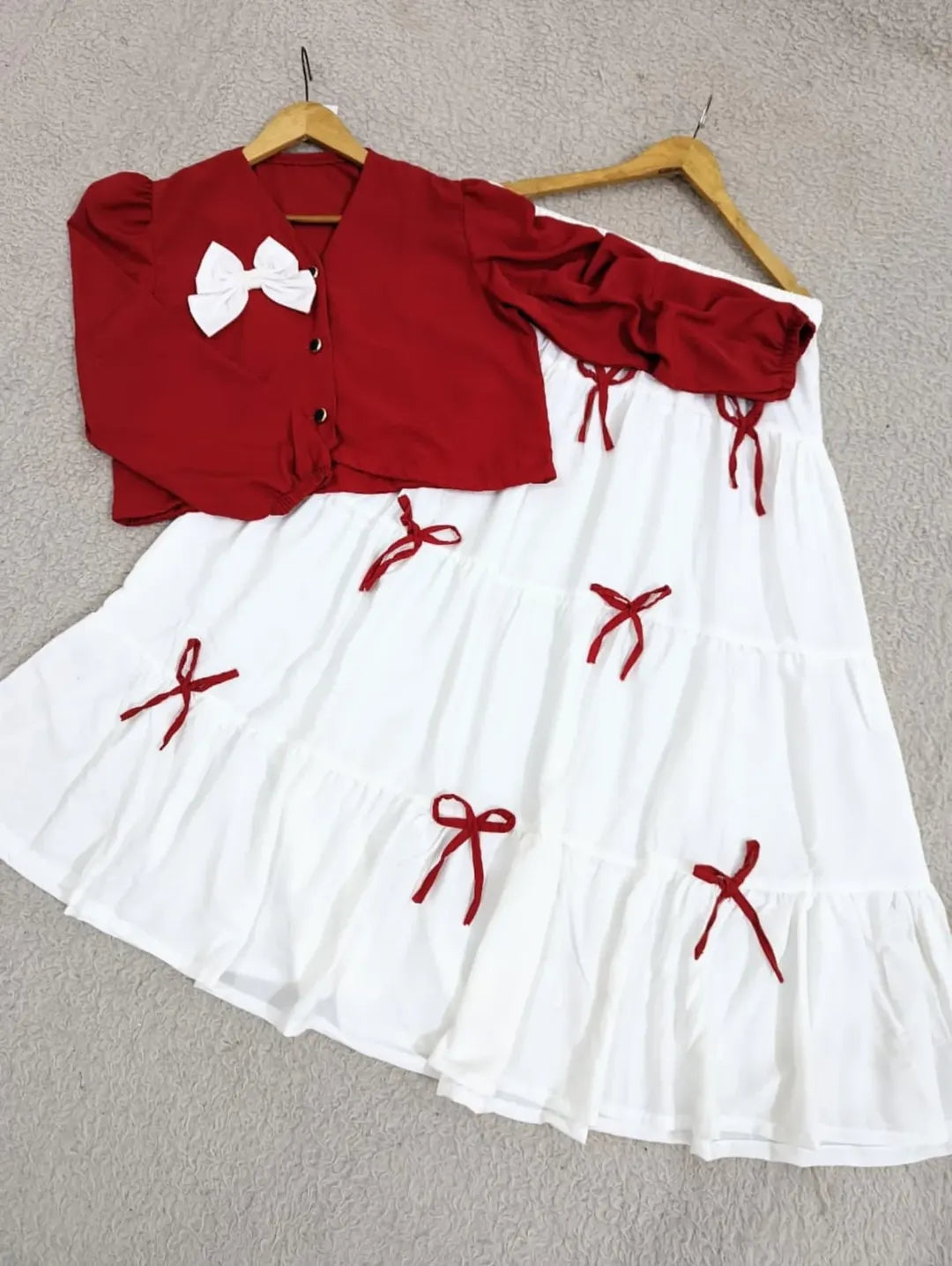 Luxe Bow Ribbon Charm 2-Piece Set