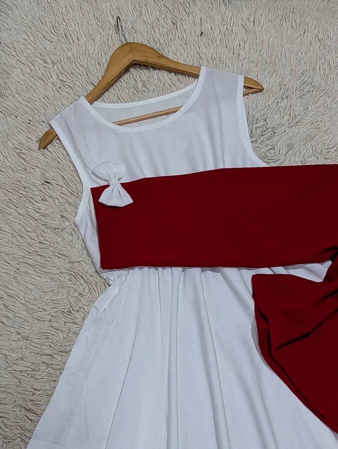 Jasmin bow coat Maxi