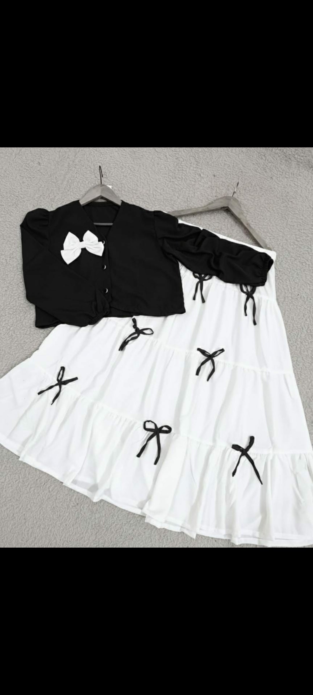 Luxe Bow Ribbon Charm 2-Piece Set