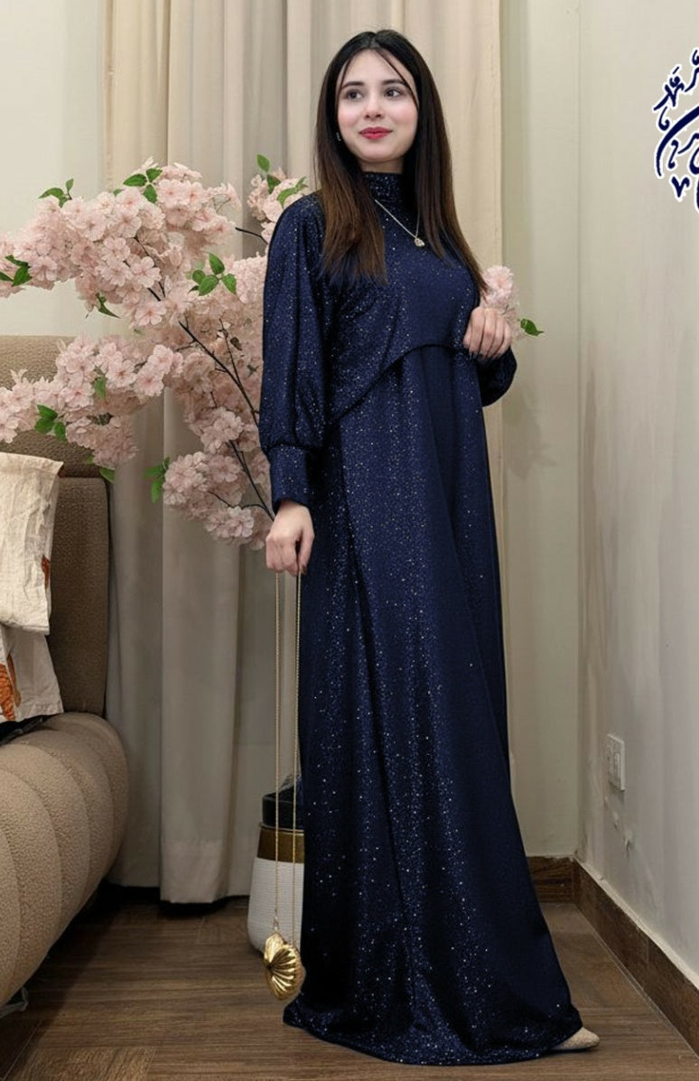 Moonlight Shimmer Cape & Maxi Set with Pendant