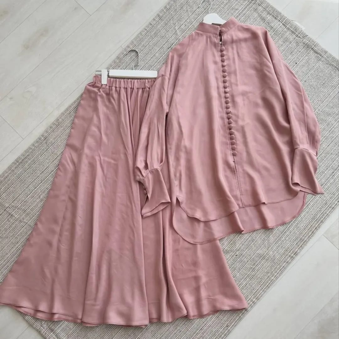 Western Top With Same Bell Bottom Plazzo